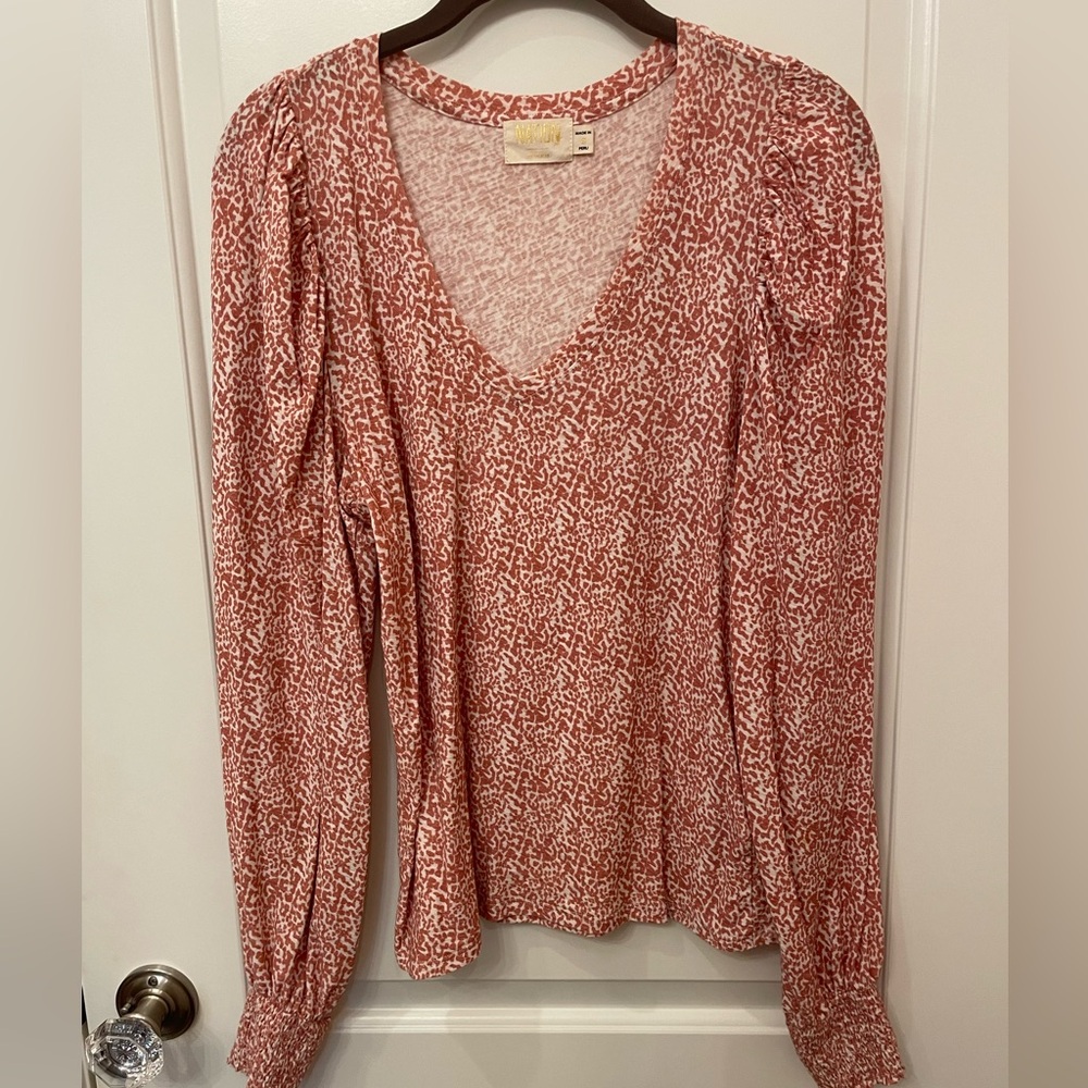 Fun and flirty Nations cotton blouse